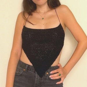 Crochet Bandana Top PATTERN
