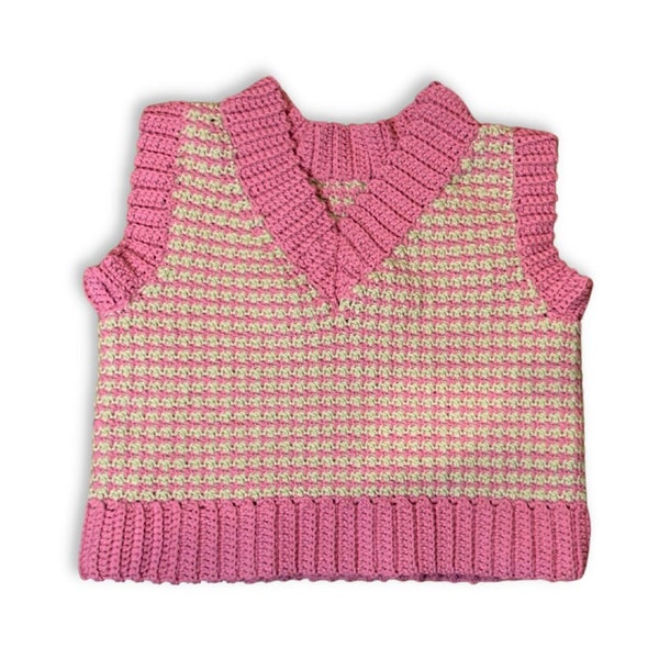 Houndstooth Vest Etsy