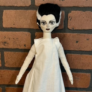 The Bride of Frankenstein OOAK Doll