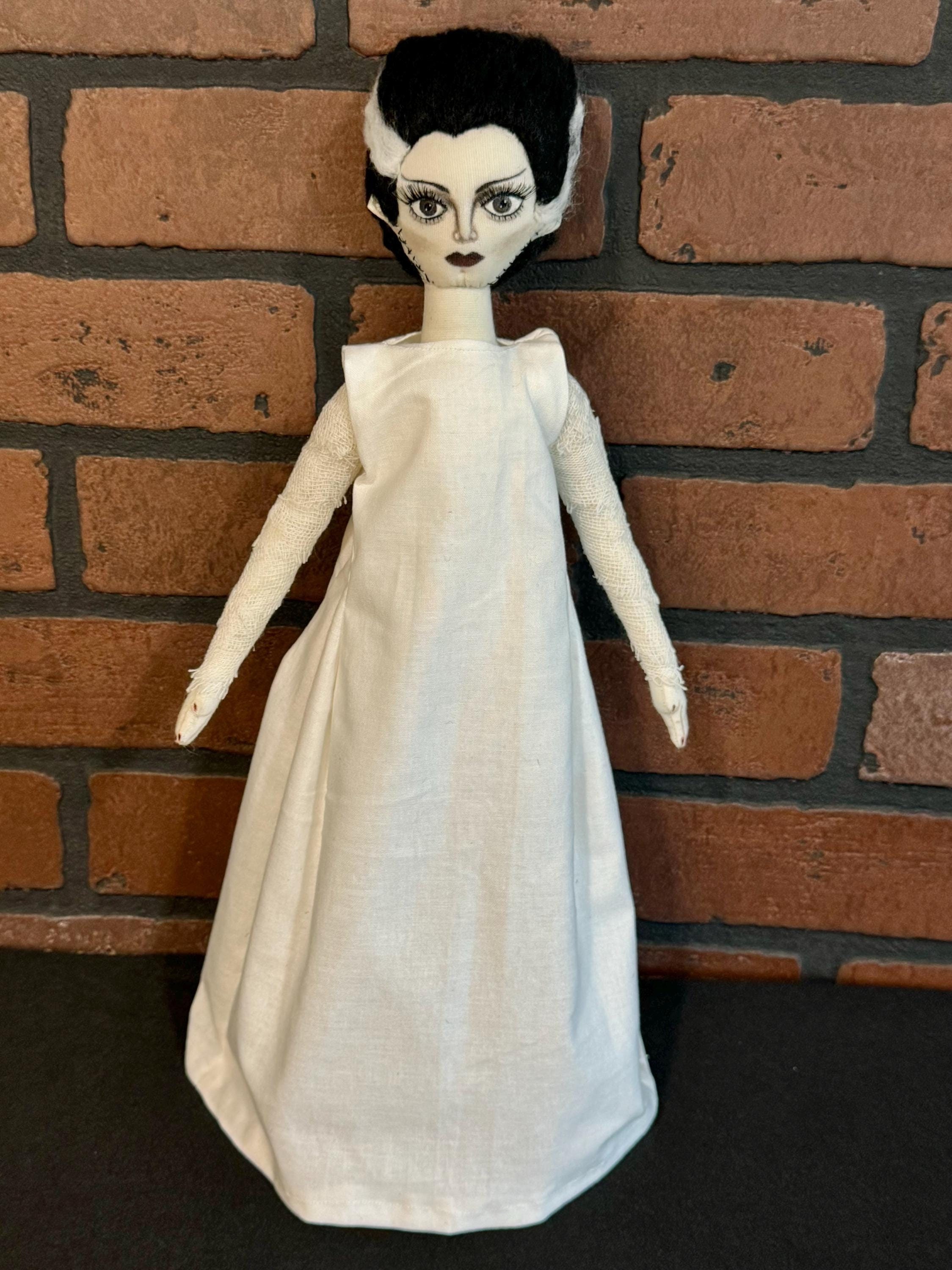 The Bride of Frankenstein OOAK Doll Etsy