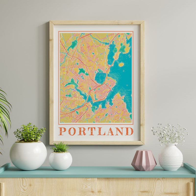 Serene Paint Portland Landscape in HD Serene Paint Portland Landscape in HD