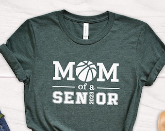 Mom Of A Senior 2024 Shirt, Senior Mom T-Shirt, Class Of 2024 Shirts For Women, Graduation Tee, Graduation Gift For Her, University Graduate