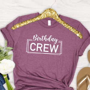 Birthday Crew Shirts, Birthday Squad Shirts, Matching Birthday Shirts, Family Birthday Shirts, Birthday Group Shirts, Birthday Party Shirts