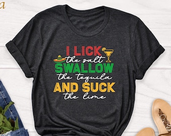 Cinco de Mayo Tequila Shirt: Fiesta Drinking Crew Tee