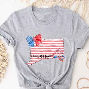 Connecticut State T-Shirt, USA States Shirt, Home State Tee, Best State Connecticut Shirt, State of Connecticut Tee, Connecticut Travel Gift