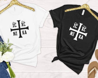 IC XC NIKA Shirt: Eastern Orthodox Christian Tee