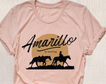 Amarillo Texas T-Shirt: Western Country Music Tee