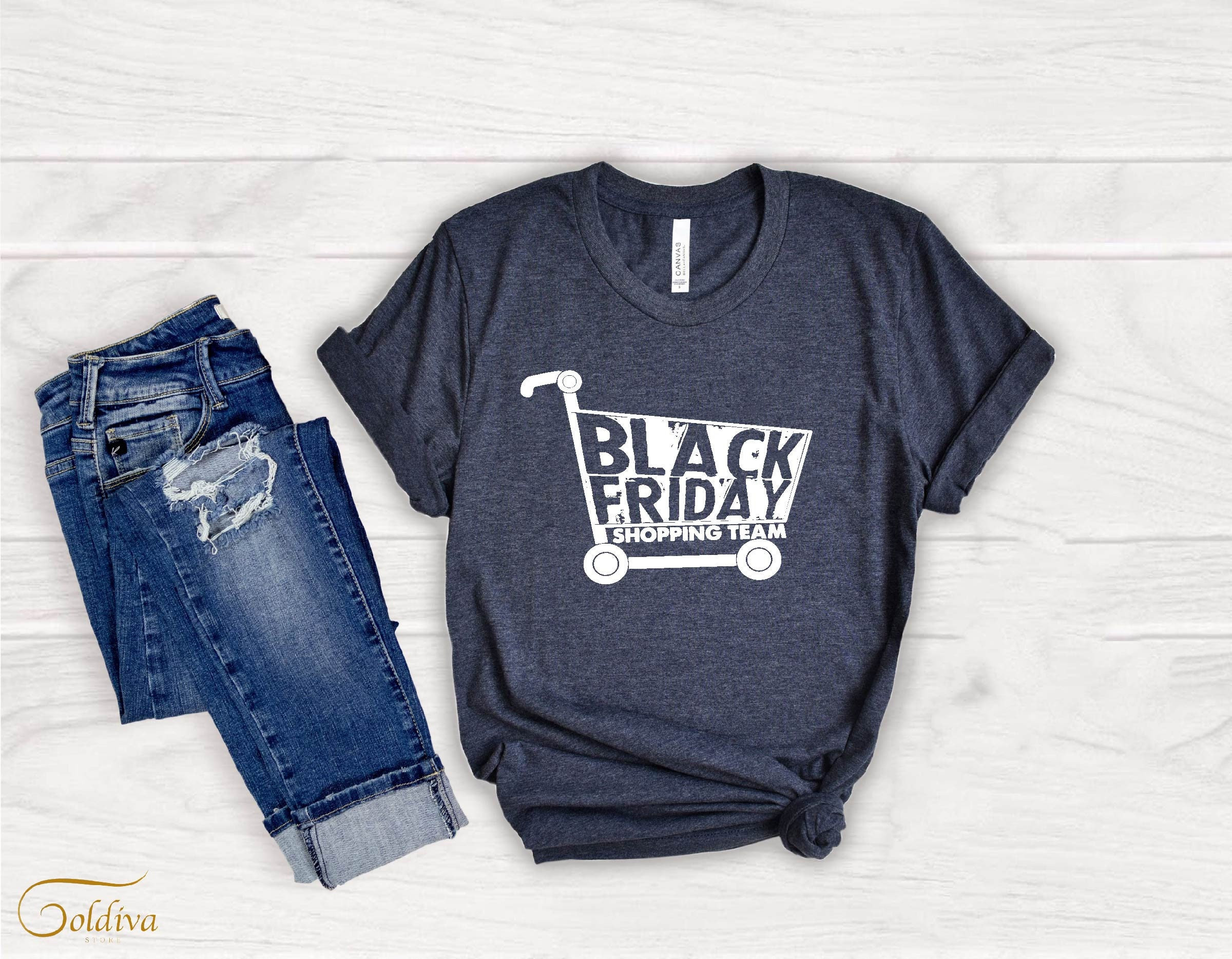Black Friday Shopping Team Shirt 