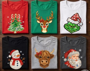 Christmas Diamond Mosaic Shirt: Cute Holiday Graphic Tee