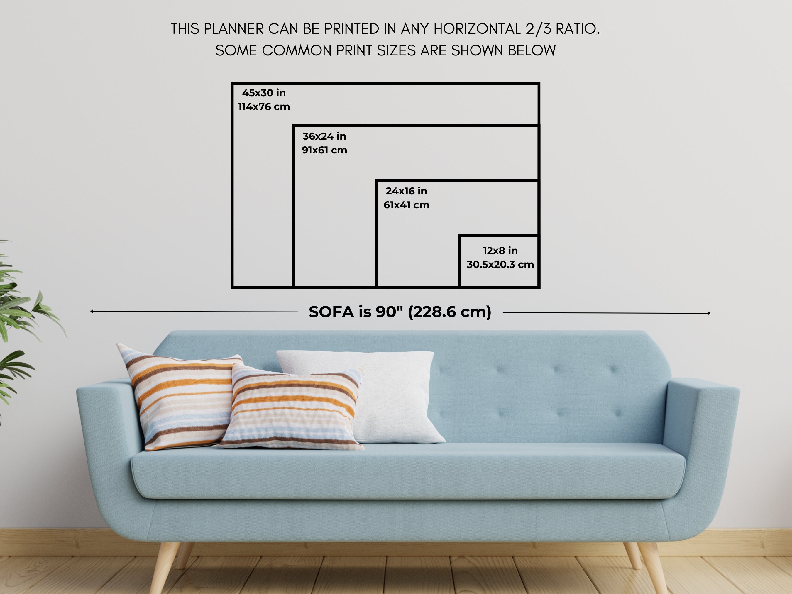 2025 & 2025 Year at a Glance Calendars Bundle 2025 Calendar Etsy