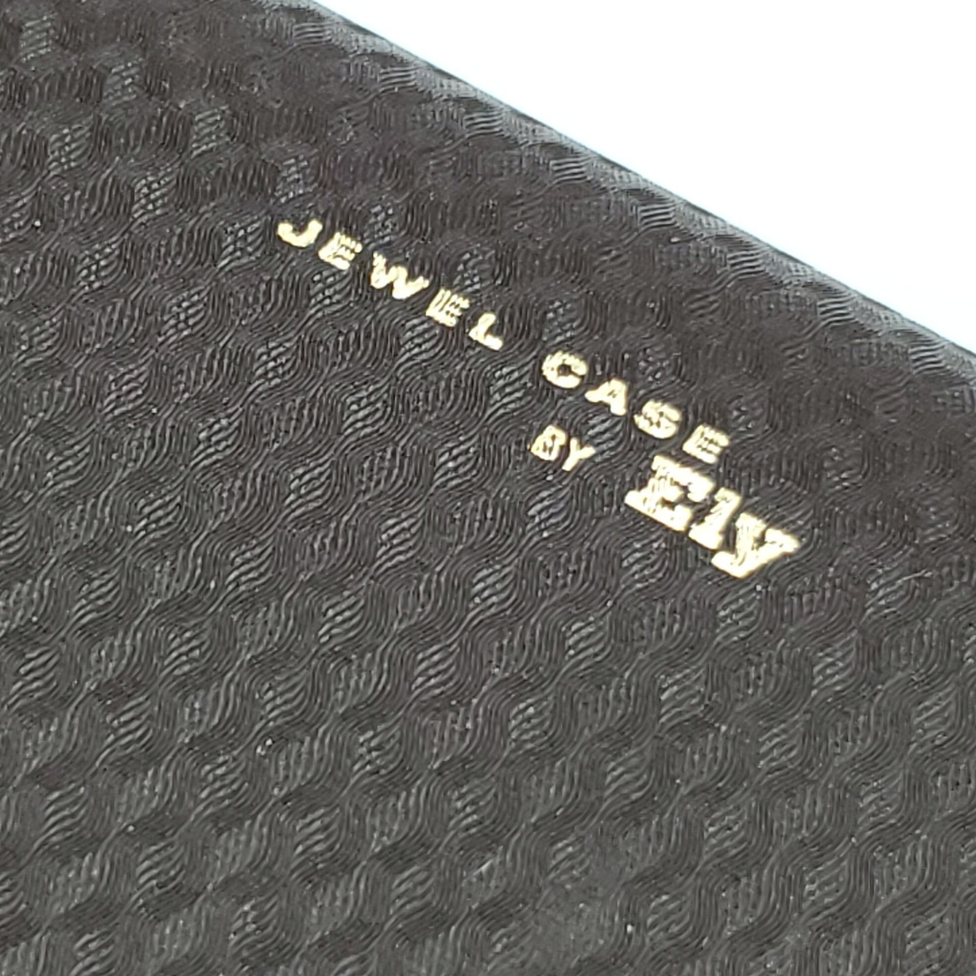 Vintage MCM Retro Mens Jewelry Case Box by ELY in Brown Etsy