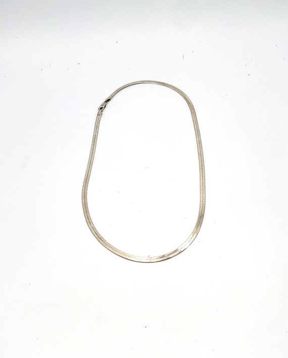 Italian Sterling Necklace Vintage Sterling Necklac