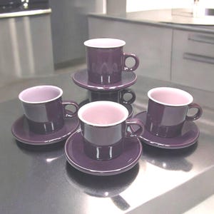 ノリタケ PRIMASTONE 紫色 花柄 食器セット 7点 Noritake Primastone Fantasy Purple - Etsy