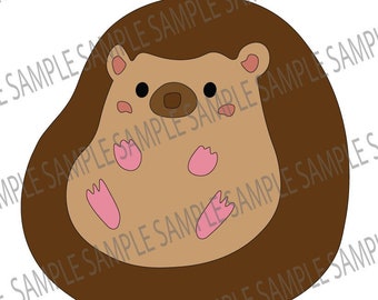 Cute Hedgehog SVG