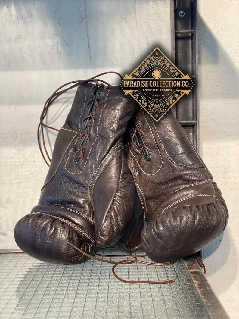 ParadiseCollectionCo Leather Punching Bag - Thumbnail 3