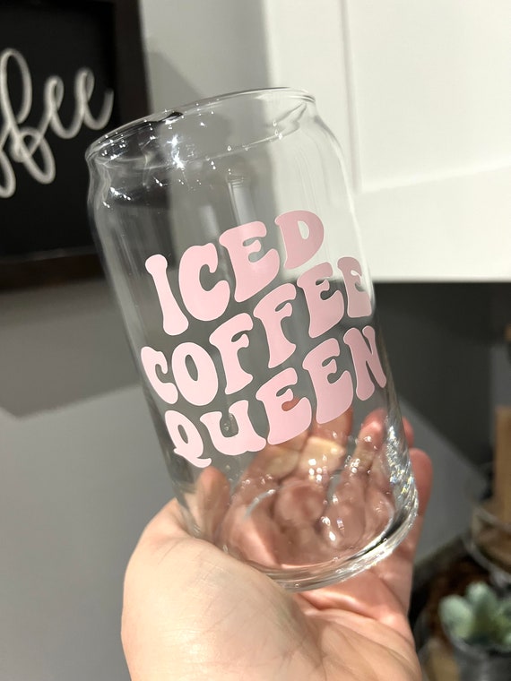 Cold Coffee Retro Glass Cup