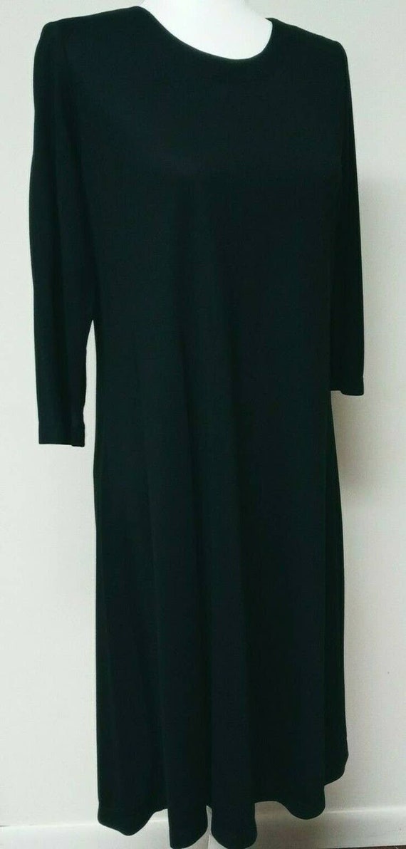 Susan Graver Ponte Knit Jewel Neck 3/4 