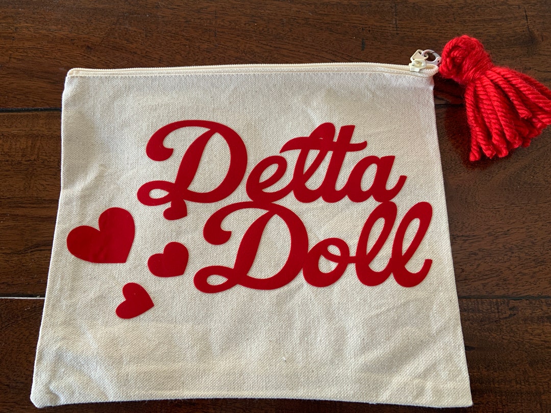 Delta Sigma Theta Gift Toiletry Bag Etsy