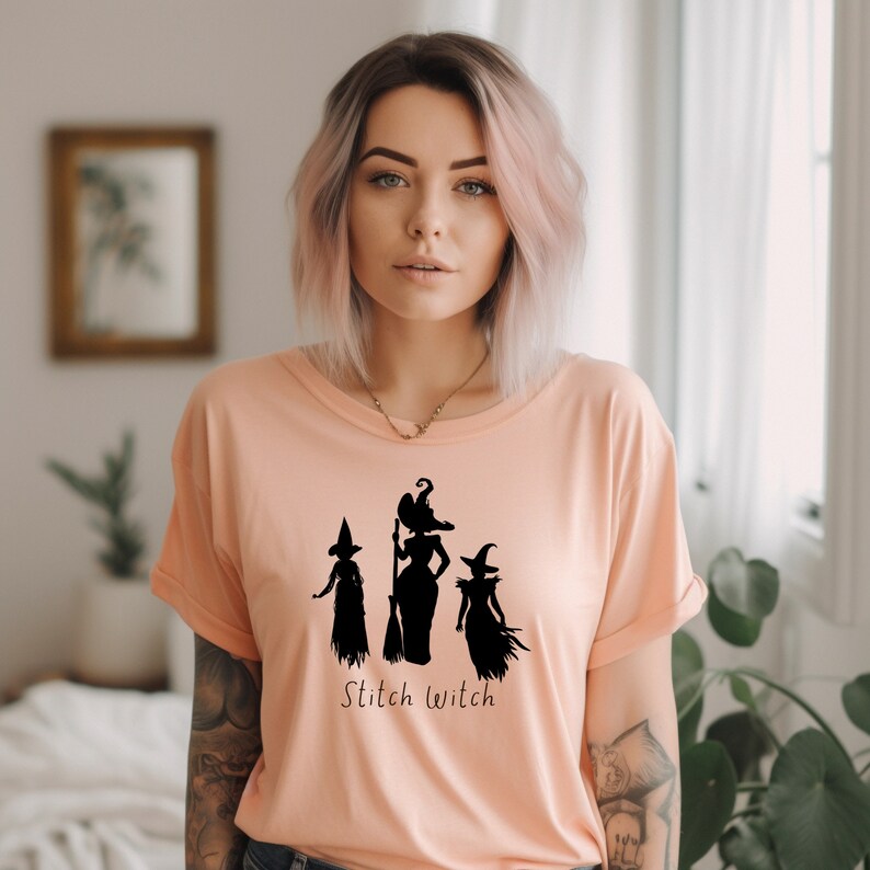 Stitch Witch T Shirt, Sewing Tshirt, Funny Quilting Shirt, Funny