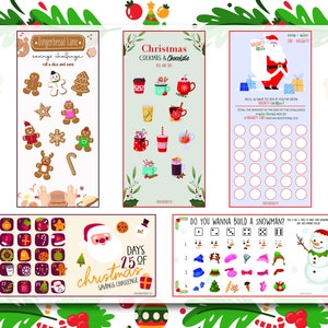 Christmas Savings Challenge | Holiday Savings | A6 Envelope Inserts | Savings Challenges Bundle | A4 PDF Downloadable