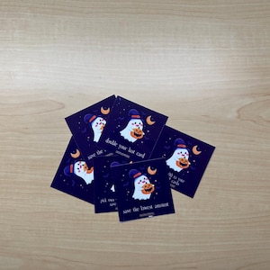 Wyzwanie oszczędnościowe Teenie Weenie Halloweenie | 6 mini kartek | Dodatek nr 1 | Oszczędności na Halloween | Do pobrania plik PDF A4 | Straszny sezon
