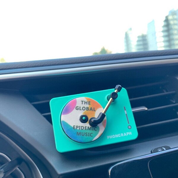 Record Player Air Freshener Etsy