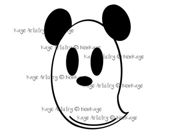 Mickey Ghost PNG