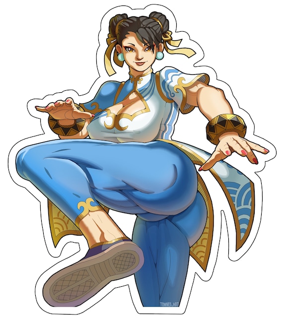 Street Fighter STICKERS Chun-li SF6 -  Canada