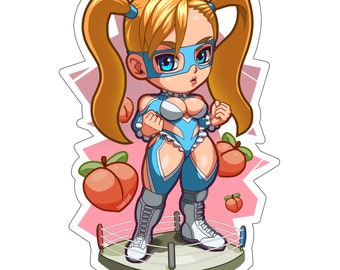 Cute Chibi Cammy SF6 T-Shirt - Video Games Lover - Sticker