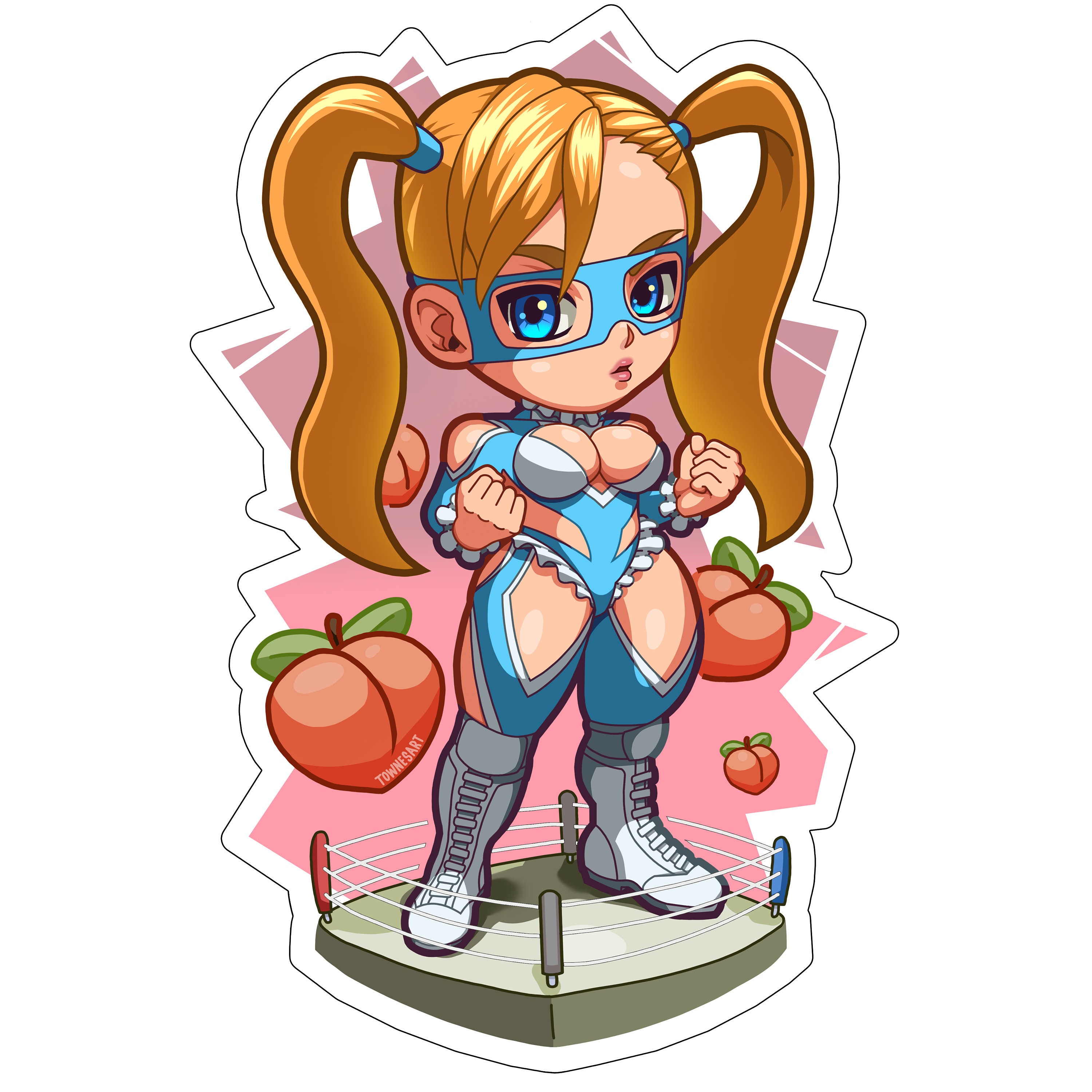 Street Fighter Stickers Cammy SF6 Chibi -  Norway