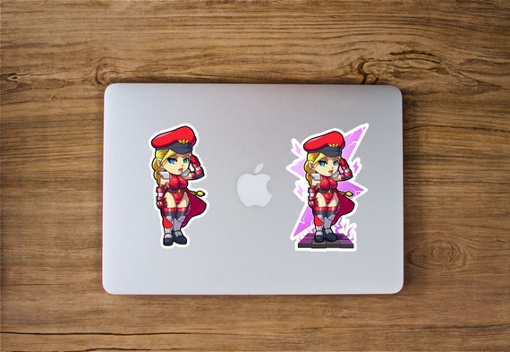 Cute Chibi Cammy SF6 T-Shirt - Video Games Lover - Sticker