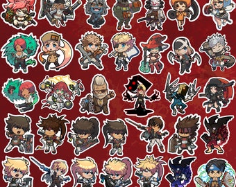 STICKERS - Guilty Gear Strive Chibi