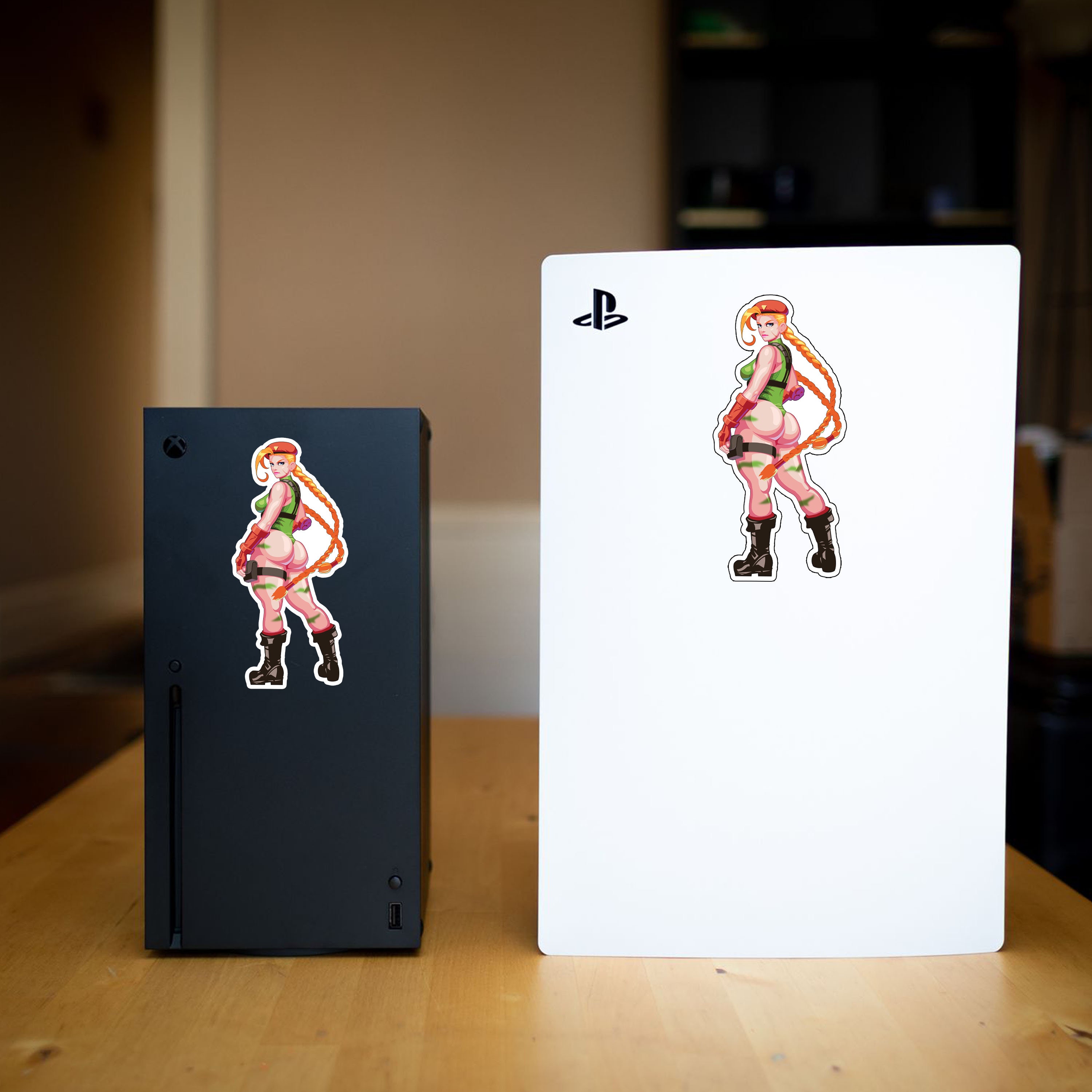 Street Fighter Stickers Cammy SF6 Chibi -  Norway
