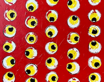 Eye Pattern Orignal Painting