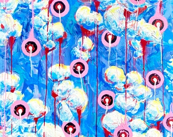 In The Clouds Original Painting