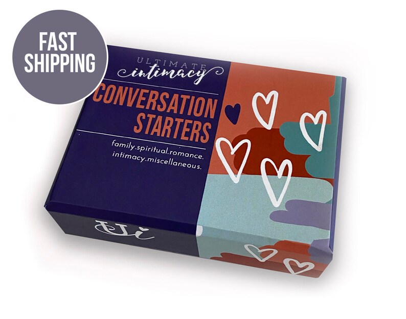 Ultimate Intimacy Conversation Starters Card Deck, Couples Card Games