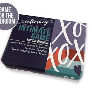 Ultimate Intimacy Bedroom Game, Card Deck, sex game, cards, sex positions, Couples game, Clean, non graphic, fun, better intimacy, sex ideas