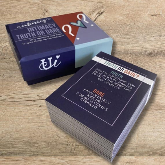 SPICY and Intimate Truth or Dare Bedroom Game, Valentines Gift, Card Deck, Sex  Toys, Intimacy, Sex Game, Bedroom Fun, Spice Things Up - Etsy