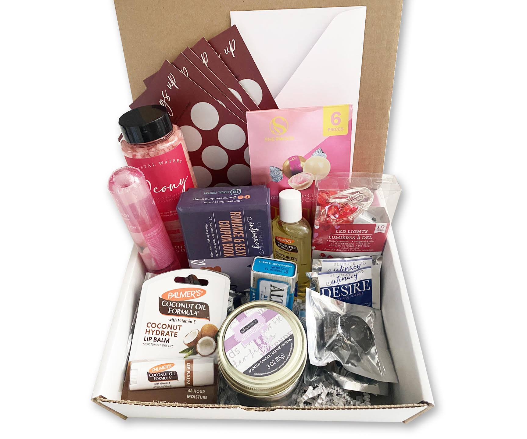 Valentine's Intimacy Box, gift for your spouse, sex games, date box, date ideas, spice things up, gift for him, gift for her, intimacy, sex