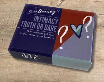 Gra karciana dla dorosłych „Prawda czy wyzwanie” Ultimate Intimacy, gra w sypialni, pomysły na randki, tematy do rozmów, gry karciane o tematyce seksualnej, zabawa, urozmaicenie