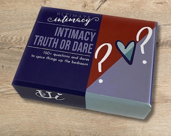 Ultimative Intimität Truth or Dare Card Deck, Schlafzimmerspiel, Date Night Ideen, Konversationsstarter, Sex Spielkarten, Sexspiel, Intimitätsspiel