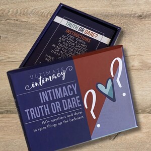 Ultimative Intimität Truth or Dare Kartenspiel für Erwachsene, Schlafzimmerspiel, Date Night Ideen, Gesprächsstarter, Sex Spielkarten, Spaß, Dinge aufpeppen Bild 4