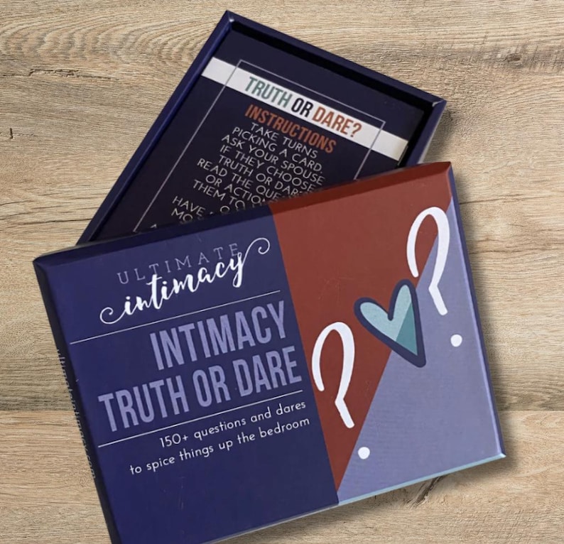 Ultimative Intimität Truth or Dare Kartenspiel für Erwachsene, Schlafzimmerspiel, Date Night Ideen, Gesprächsstarter, Sex Spielkarten, Spaß, Dinge aufpeppen Bild 4