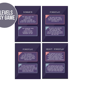AMAZING couples bedroom game, Romance, foreplay, heavy foreplay, hot and heavy, sex, intimacy, communication, adult game, spice things up