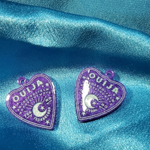 Planchette Ouija earrings