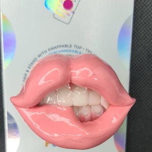 Lips Popsockets Telefongrepp MagSafe Anpassningsbart