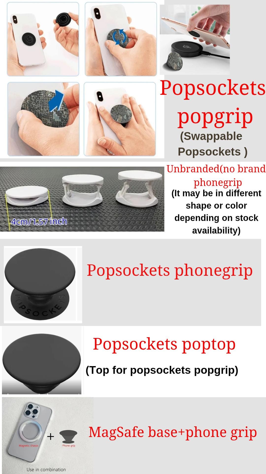 Dentist Lips Popsockets Phone Grip Magsafe or Brooch Custom Design