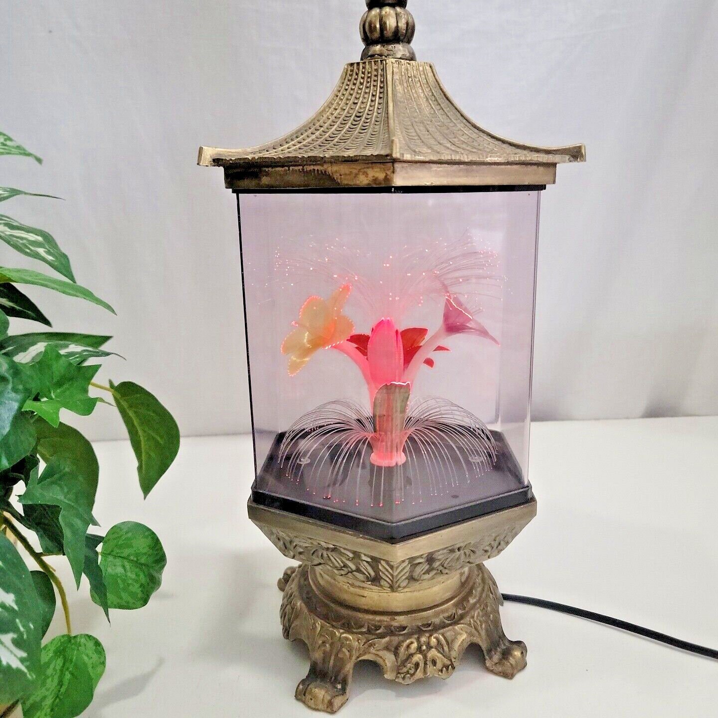 Fiber Optic Flower Lamp Etsy Australia