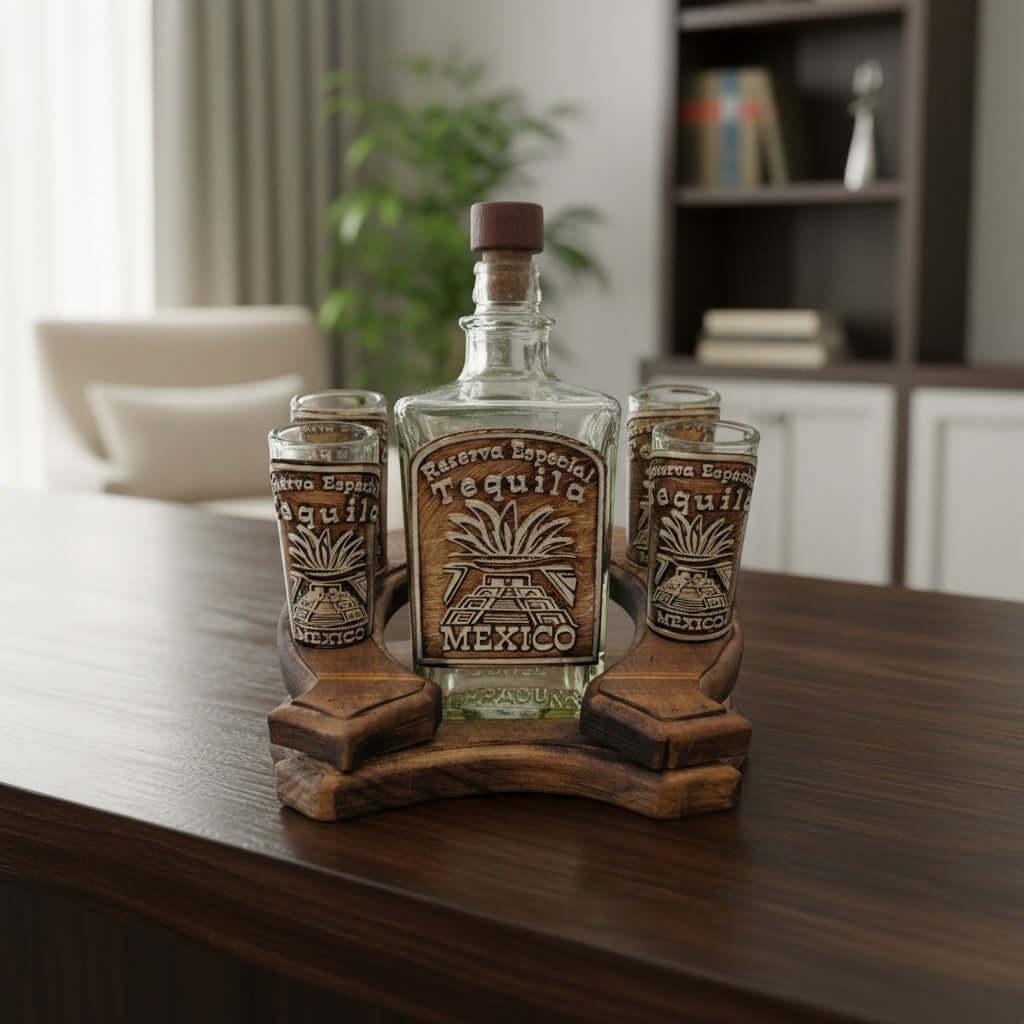 Tequila clear bottle - Etsy 日本