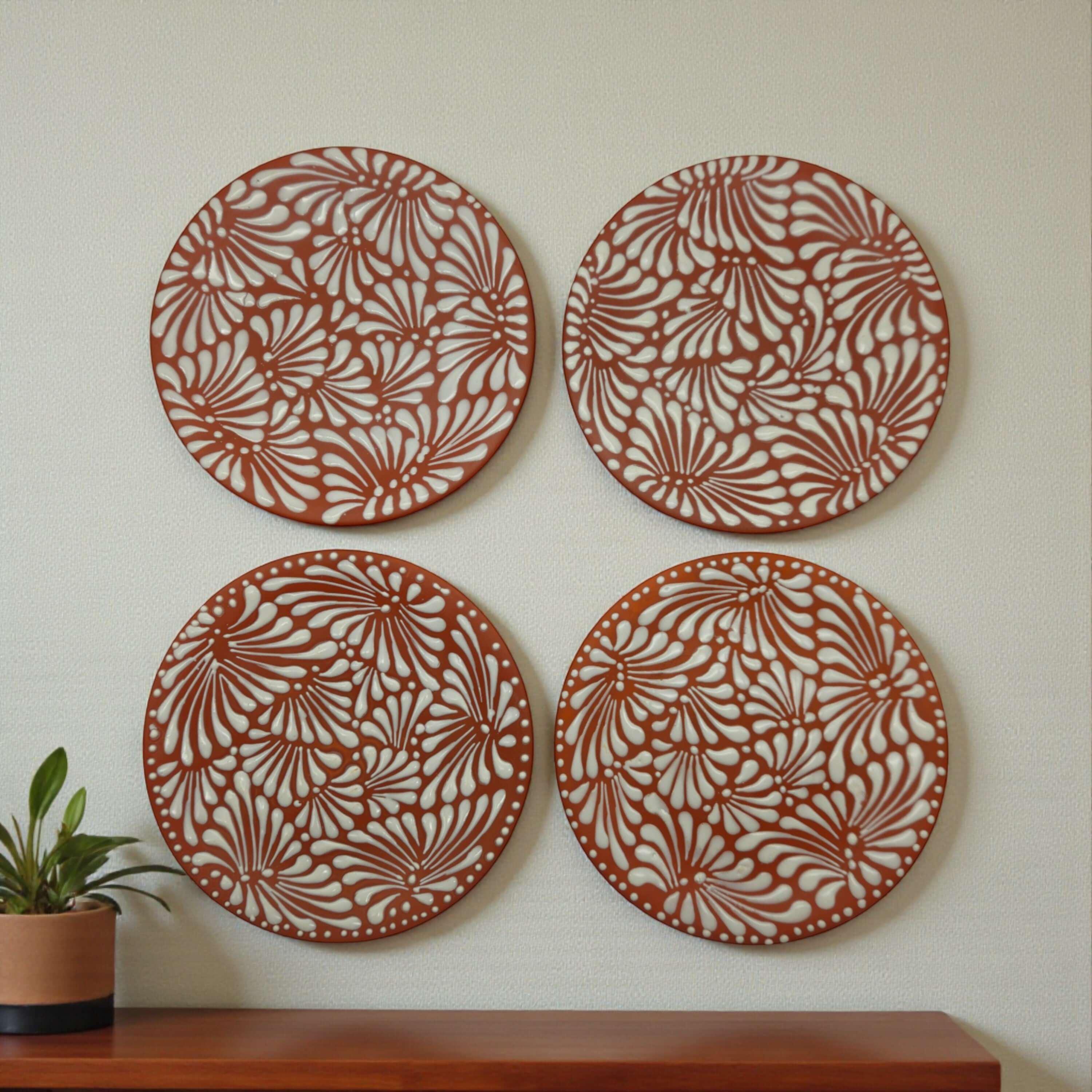 Mexican clay plates - Etsy 日本